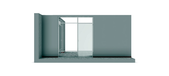 filigrane industrial glastrennwaende wohnraum 06