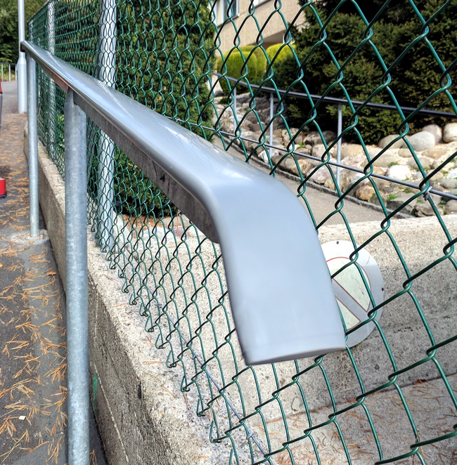 Kunststoffhandläufe PVC- Handlauf für Treppengeländer mit Kunststoffhandlauf